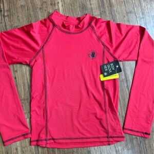 Body Glove Kids Red Long Sleeve Rashguard